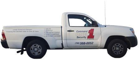 command one security service truck palm desert