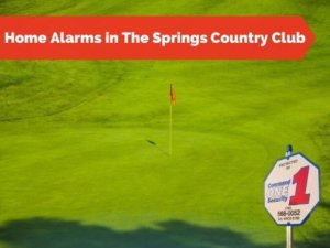 Home Alarms in The Springs Country Club